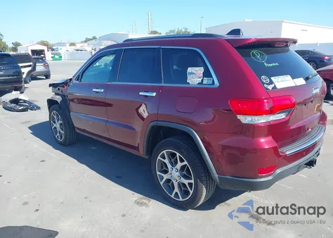 2019 Jeep Grand Cherokee Limited 4X2 из США, поврежденный, VIN 1C4RJEBG8KC598299